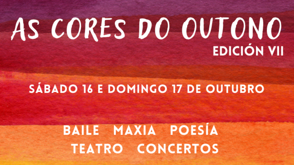 as cores do outono