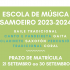 Abre el plazo de matrícula en la Escuela de Música del 21 al 30 de septiembre
