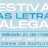 O Festival das Letras Galegas celébrase este sábado 21